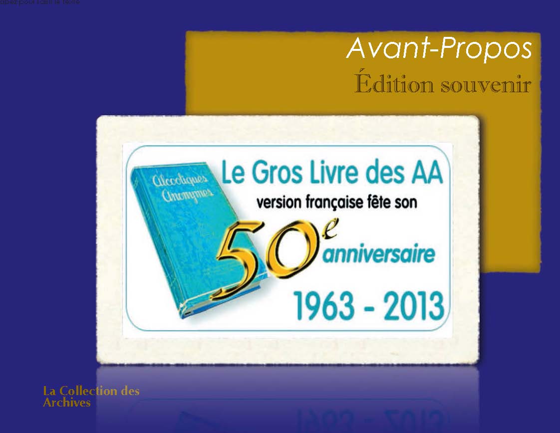 2013 - 50 ans du Gros livre en français